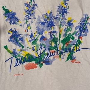 Vintage Single Stitched Texas Bluebonnets Shirt